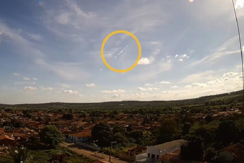 Meteoro pode ter sido um dos maiores já vistos no Centro Sul da Bahia, diz pesquisadores