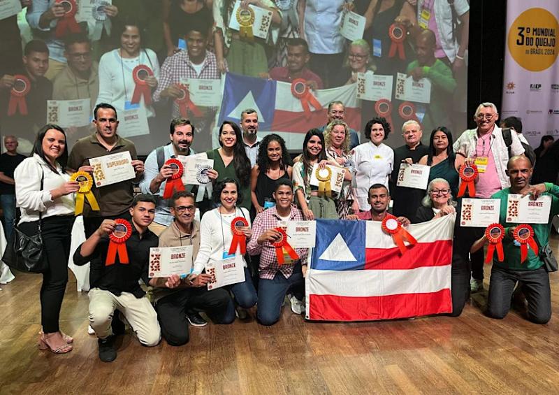 Produtores do Sudoeste baiano conquistam 6 medalhas no 3º Mundial do Queijo do Brasil